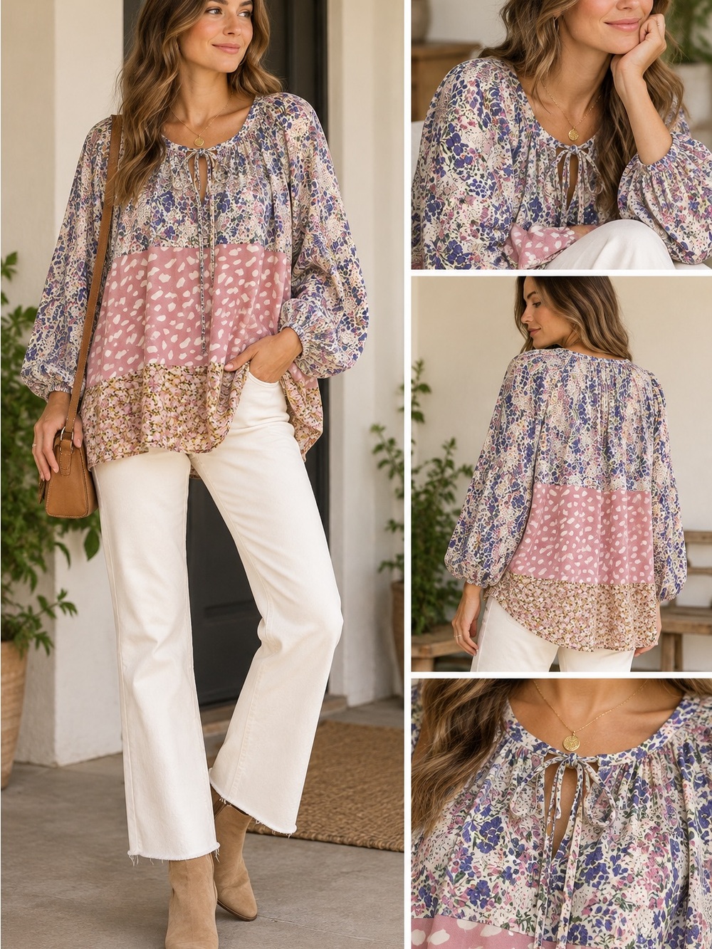 Size Large Romantic Umgee Blouse